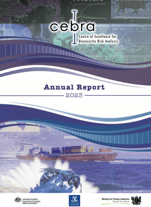 CEBRA annual report front cover